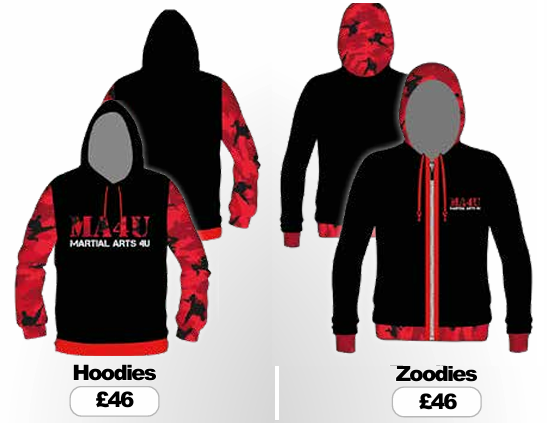 Kids MartialArts4u Hoodie or Zoodie (Limited Edition Nancy Cann)