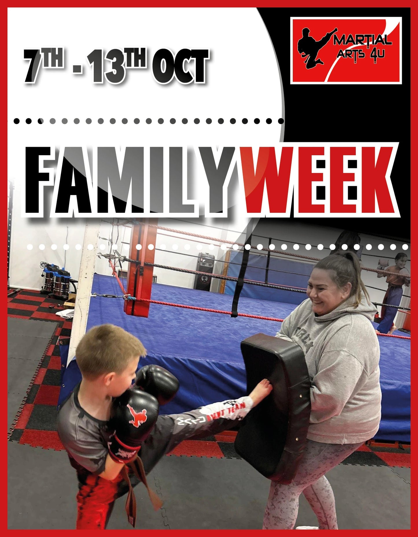 7th - 13th Oct Family Week